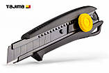 Ніж канцелярський 18 мм TAJIMA (Японія) DC-L561BBL гвинтовий фіксатор, фото 5