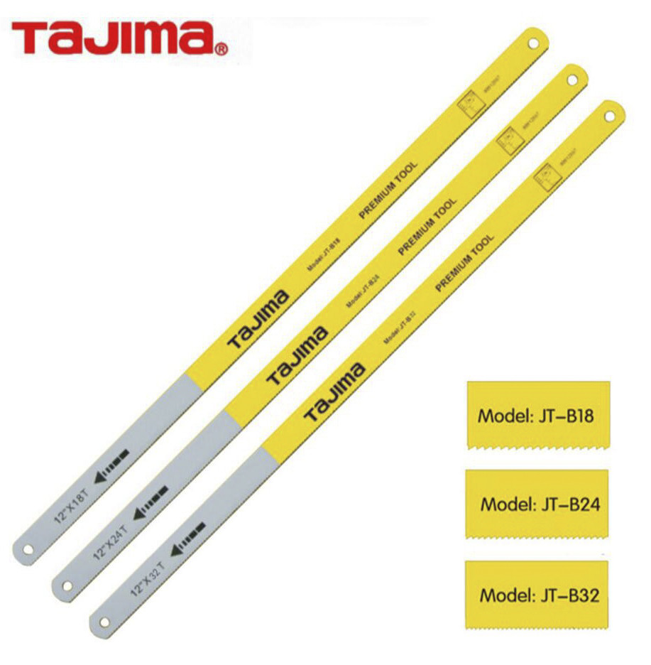 Полотно для лучкової пилки TAJIMA (Японія) JT-B18 великий зуб 300 мм, фото 1