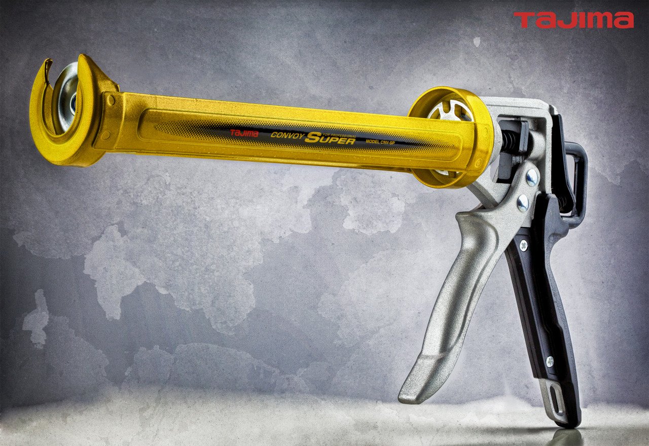 Пістолет для герметика TAJIMA CONVOY CNV-SP «АнтиКАПЛЯ» зусилля 1:12, фото 1