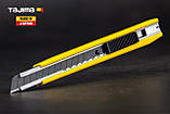 Ніж будівельний 9 мм TAJIMA (Японія) LC303B автоматичний фіксатор, фото 2