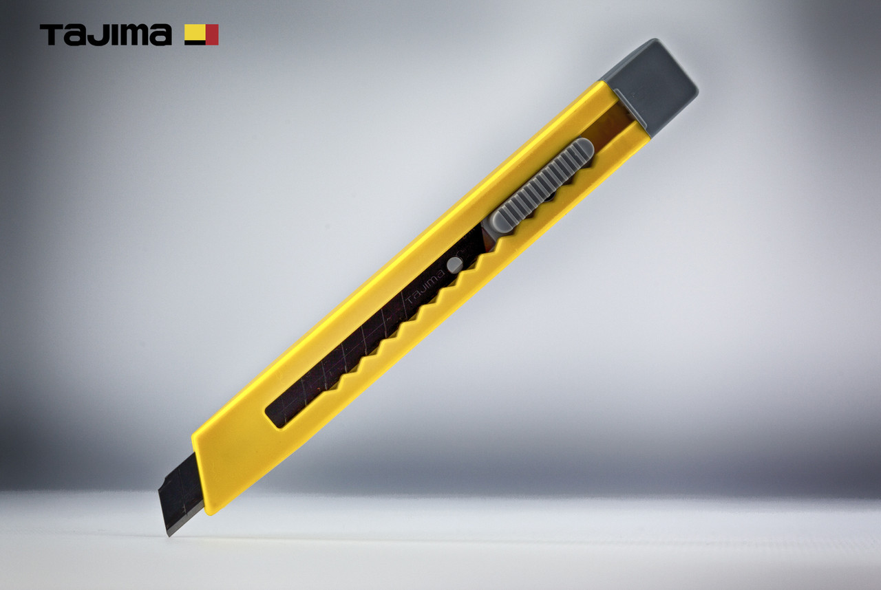 Ніж будівельний 9 мм TAJIMA (Японія) LC305Р автоматичний фіксатор, фото 1