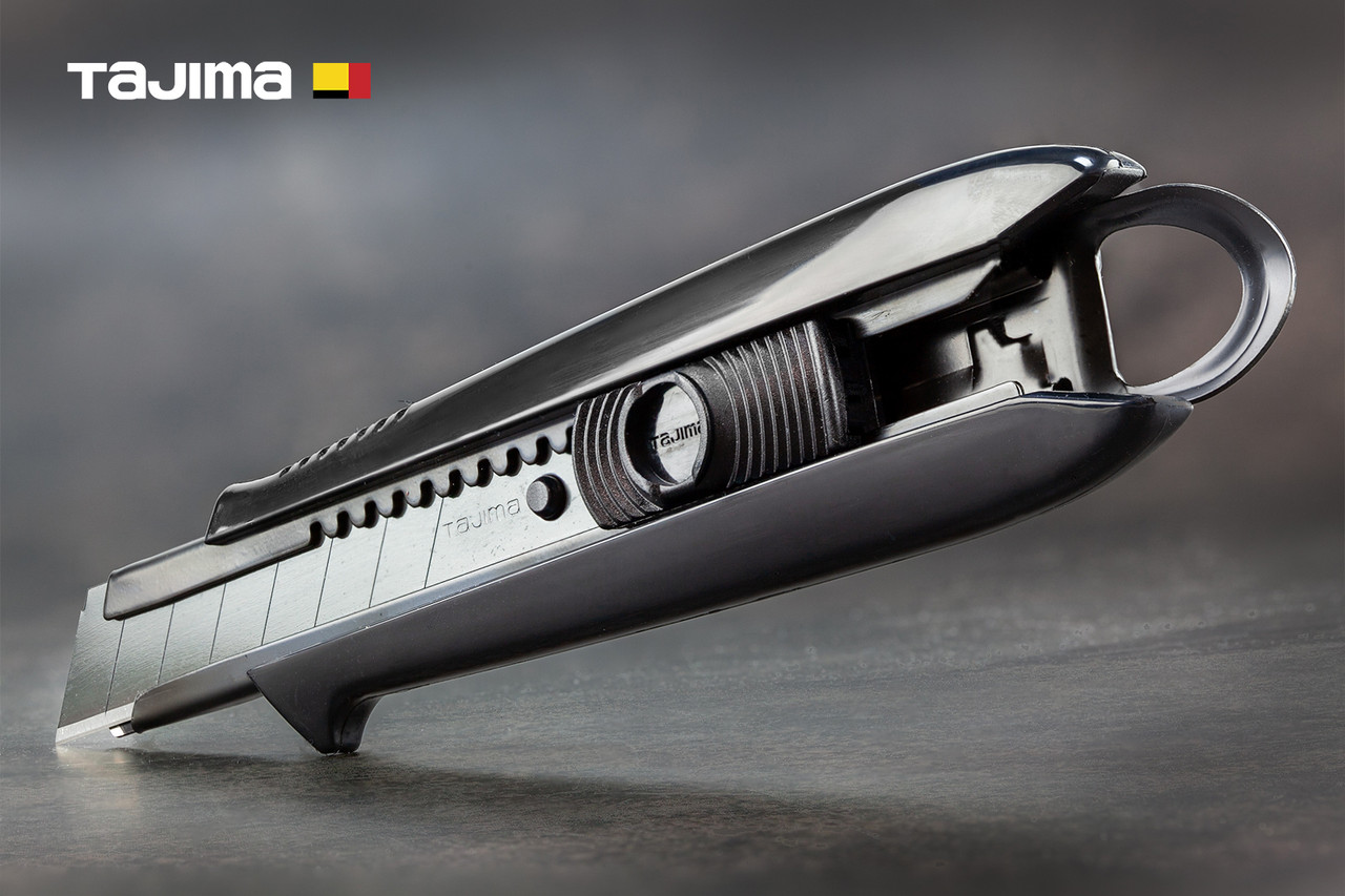 Ніж канцелярський 18 мм TAJIMA (Японія) DCL500GBCL автоматичний фіксатор, фото 1
