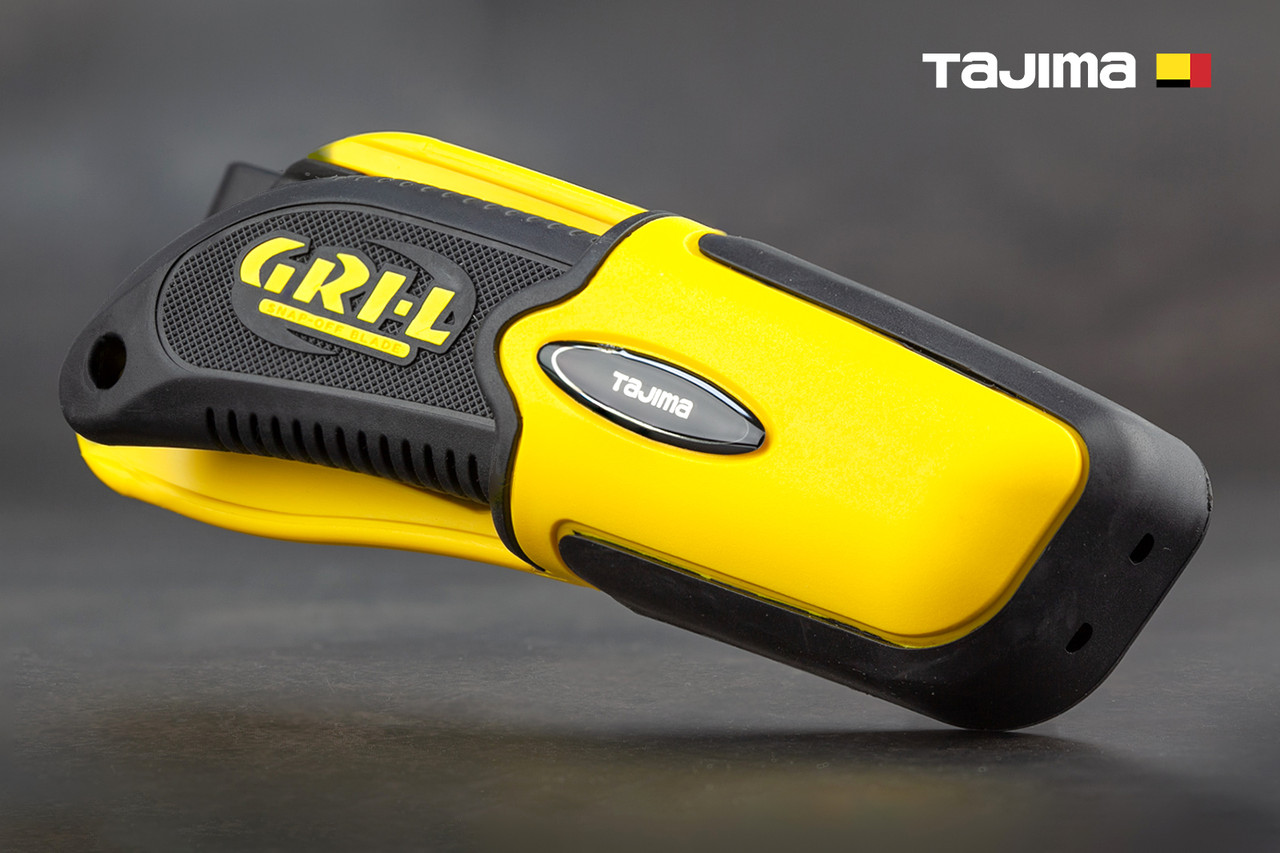 Ніж канцелярський 18 мм із кобурою TAJIMA (Японія) LC560YHSBL автоматичний фіксатор GRI 560, фото 1