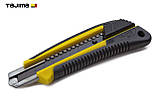 Ніж будівельний 18 мм із кобурою TAJIMA (Японія) LC560YHSBL автоматичний фіксатор GRI 560, фото 8