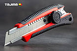 Ніж будівельний 18 мм із кобурою TAJIMA (Японія) LC561RHSBL гвинтовий фіксатор GRI 561, фото 7