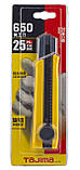 Ніж будівельний 25 мм TAJIMA (Японія) LC650B гвинтовий фіксатор, фото 9