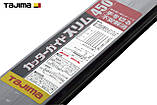 Лінійка алюмінієва 450 мм TAJIMA (Японія) CTG-SL анти ковзна з бортиком, фото 2