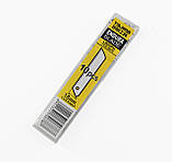 Леза для ножа 18 мм безсегментні TAJIMA (Японія) LB50PN ультра гострі 10 шт, фото 4