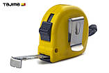 Рулетка будівельна 3,5м х 16мм TAJIMA (Японія) GOATU HI LOCK посилена стрічка, фото 4