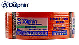 Малярна стрічка (скотч) 48мм х 50м Blue Dolphin ROUGH SURFACE для грубих поверхонь (7 днів), фото 3