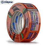 Малярна стрічка (скотч) 48мм х 50м Blue Dolphin ROUGH SURFACE для грубих поверхонь (7 днів), фото 8