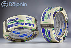 Малярна стрічка (скотч) 48мм х 50м Blue Dolphin маскувальна біла