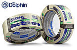Малярна стрічка (скотч) 48мм х 50м Blue Dolphin маскувальна біла, фото 6