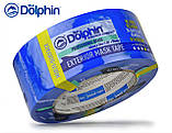 Малярна стрічка ПВХ (скотч) 48мм х 25м Blue Dolphin TARP&STUCCO синя (30днів), фото 7