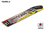Ножівка ручна по дереву TAJIMA (Японія) PREMIUM Japan Pull 265 міцна ручка 265 мм, фото 8