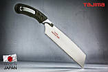 Ножівка ручна по дереву TAJIMA (Японія) PREMIUM Japan Pull 265 міцна ручка 265 мм, фото 9