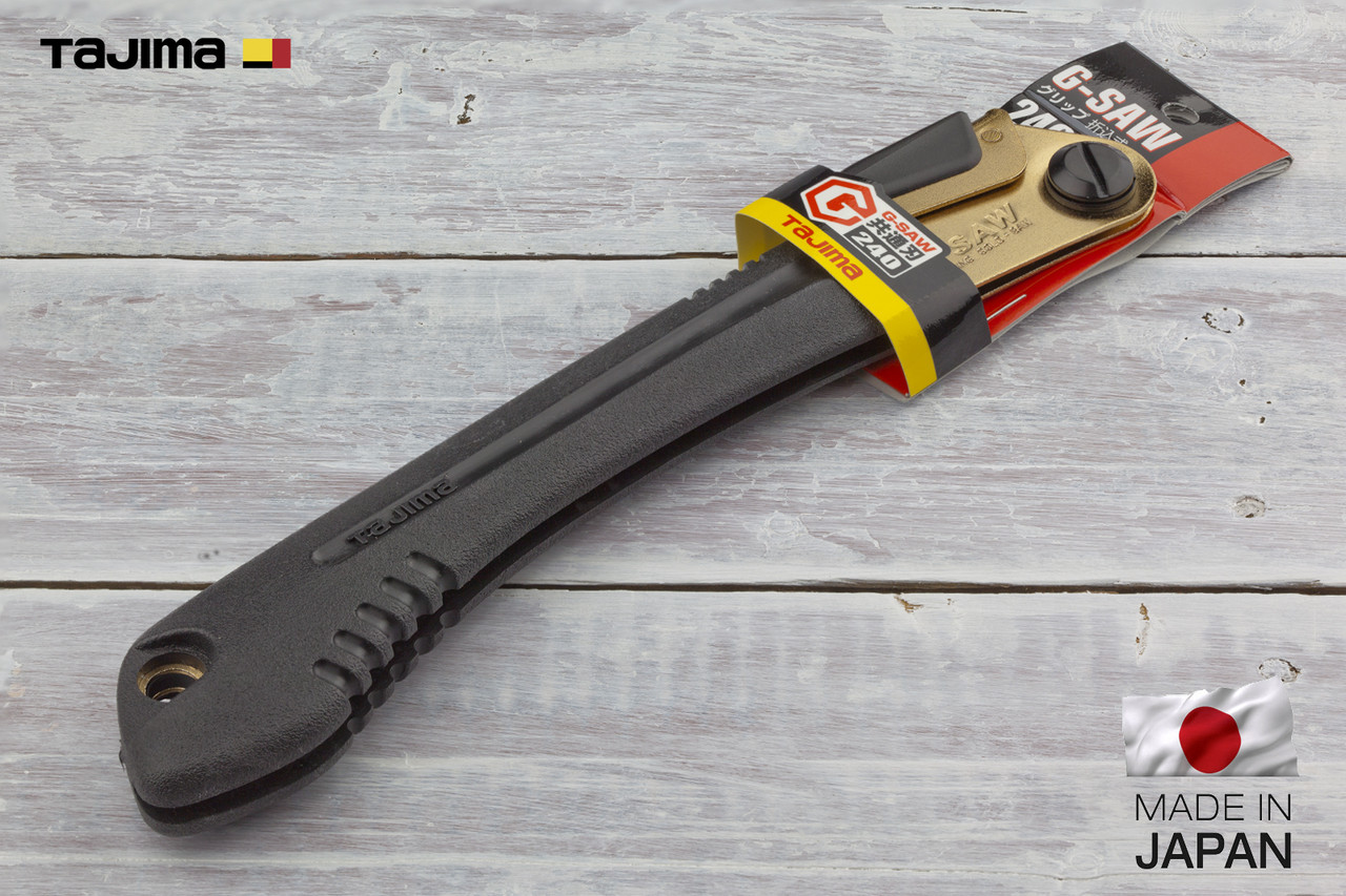 Ручка для складної пили TAJIMA (Японія) G-Saw NG-G 240мм золото, фото 1