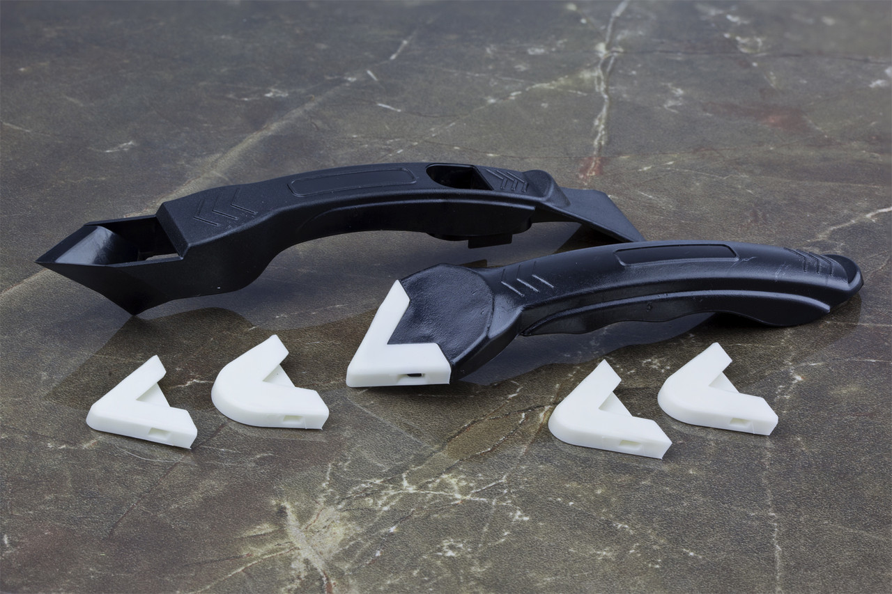 Пластиковий шпатель скребок для герметика та силікону, фото 1