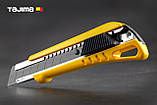 Ніж канцелярський 18 мм TAJIMA (Японія) LC520B автоматичний фіксатор, фото 2