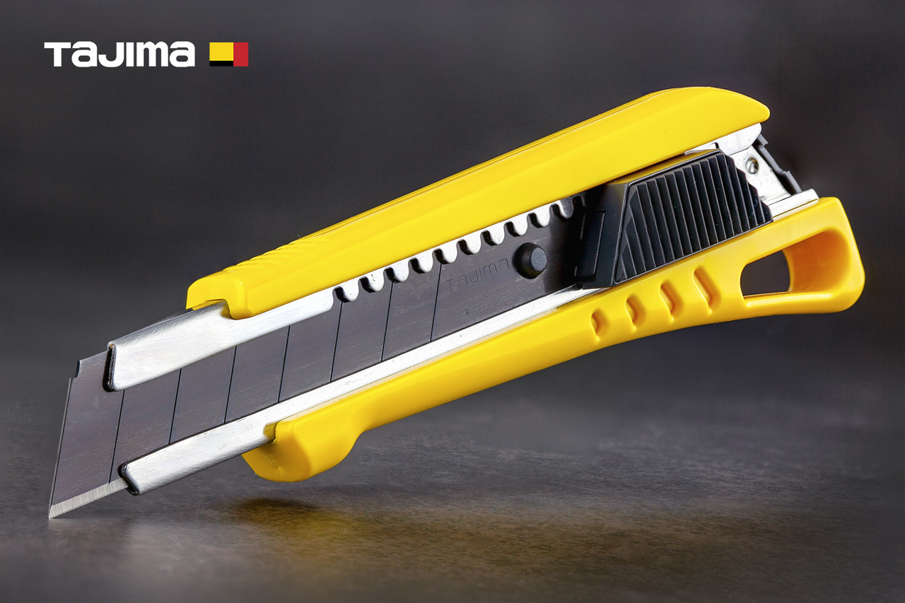 Ніж канцелярський 18 мм TAJIMA (Японія) LC520B автоматичний фіксатор, фото 1