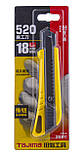 Ніж канцелярський 18 мм TAJIMA (Японія) LC520B автоматичний фіксатор, фото 10
