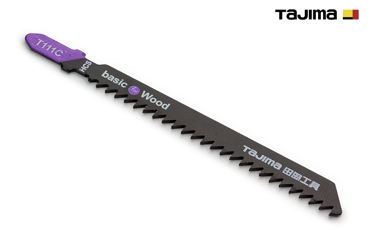 Пилка лобзика по дереву TAJIMA (Японія) PRO+ 100 мм 8 TPI, фото 1