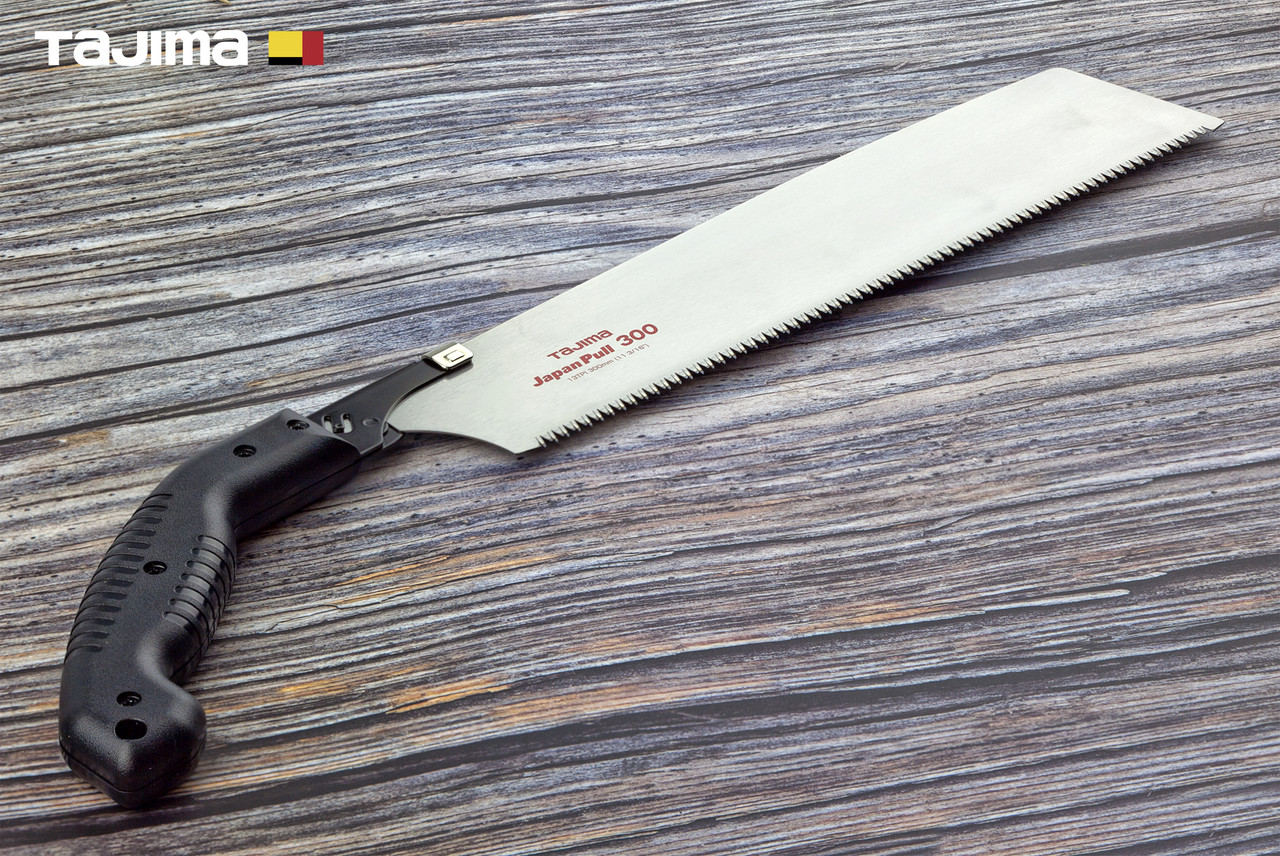 Пила ручна по дереву TAJIMA (Японія) Japan Pull ABS ручка 300 мм, фото 1