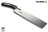Ножівка ручна по дереву TAJIMA (Японія) PREMIUM Japan Pull 300 міцна ручка 300 мм, фото 6
