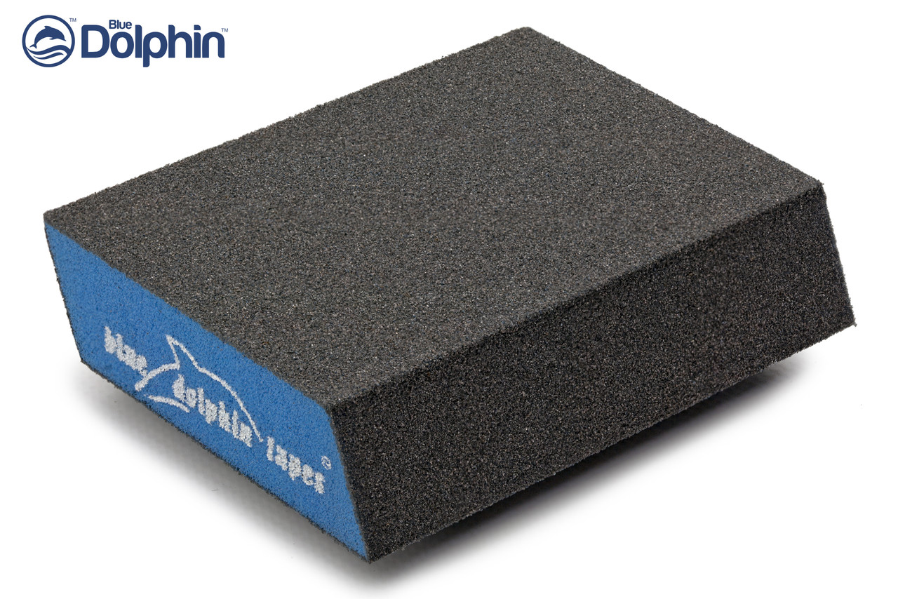 Шліфувальний брусок Blue Dolphin P150 110 х 75 х 25 мм, фото 1