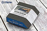 Шліфувальний брусок Blue Dolphin P120 110 х 65 х 25 мм, фото 2