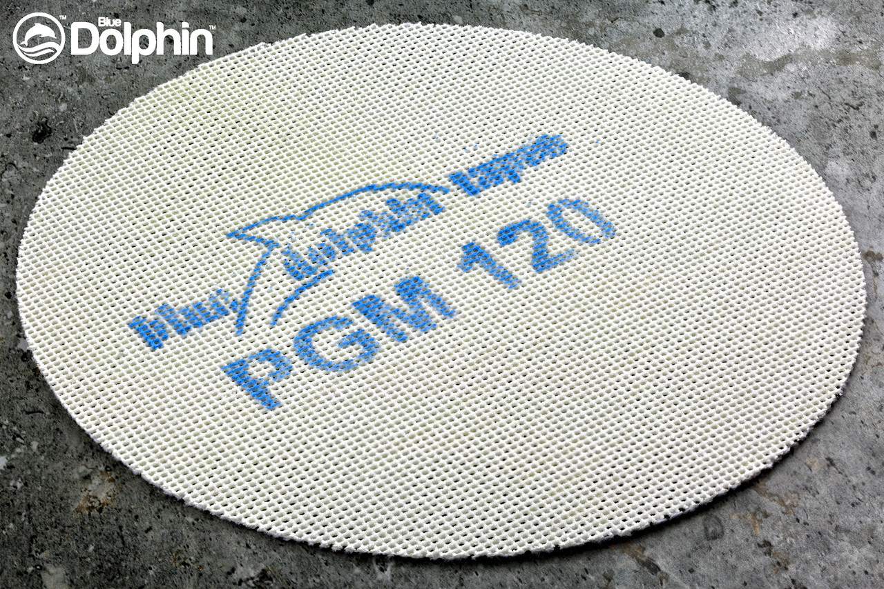 Шліфувальне коло сітка Blue Dolphin 225 мм P120, фото 1