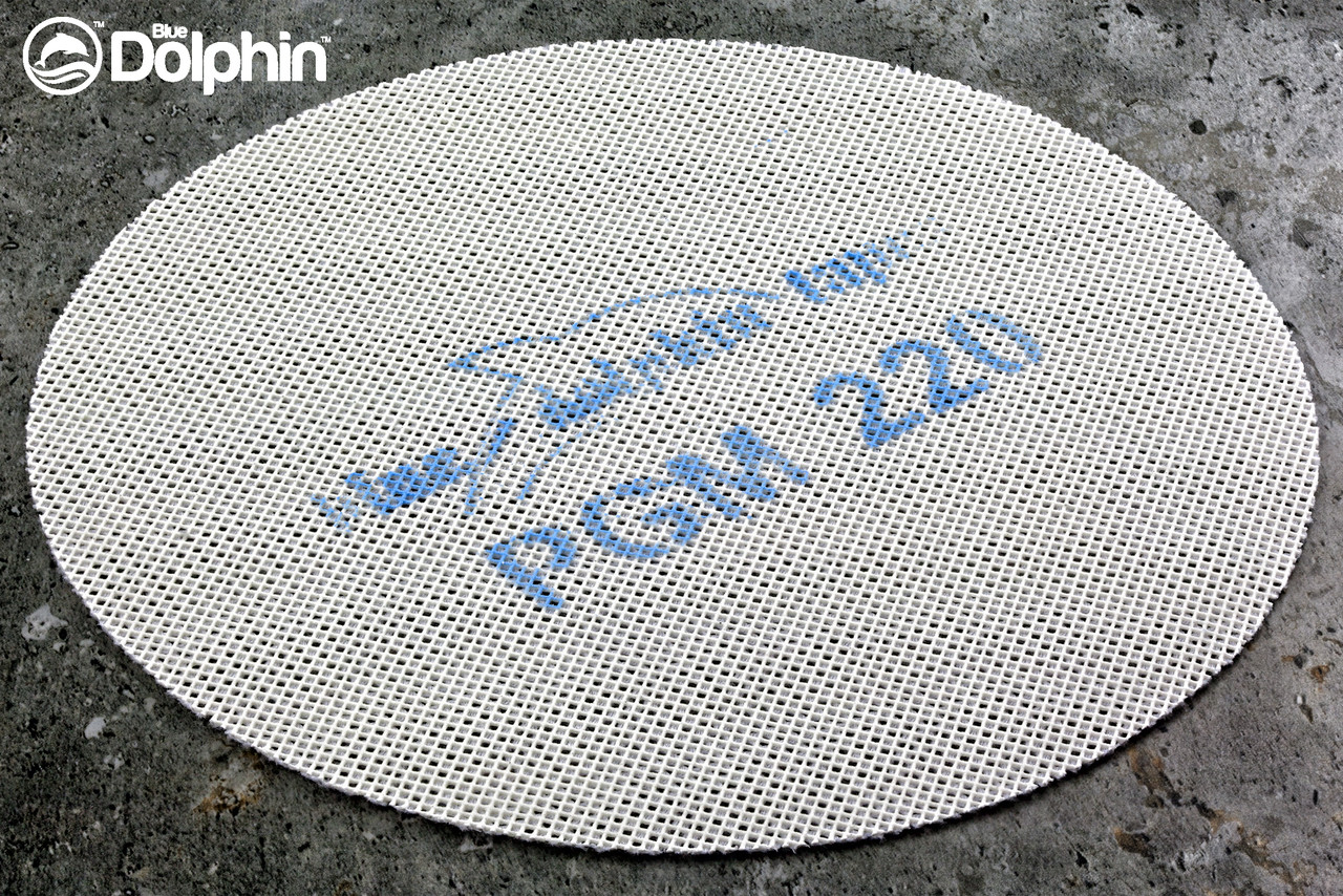 Шліфувальне коло сітка Blue Dolphin 225 мм P220, фото 1