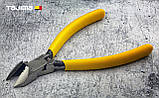 Кусачки бокорізи 160 мм TAJIMA (Японія) SHP-D160E діагональні з функцією видалення ізоляції, фото 4