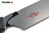 Ножівка ручна по дереву TAJIMA (Японія) PREMIUM Japan Pull міцна ручка 240 мм, фото 7