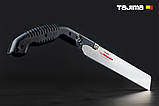 Ножівка ручна TAJIMA (Японія) PREMIUM Japan Pull універсальна 240 мм, фото 3