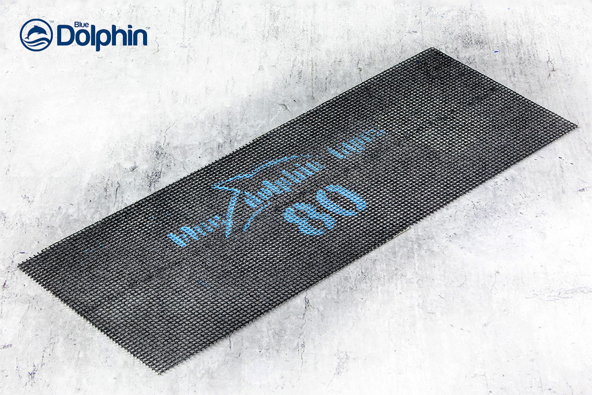 Шлифовальная сетка Blue Dolphin 280х105 мм Р80, фото 1