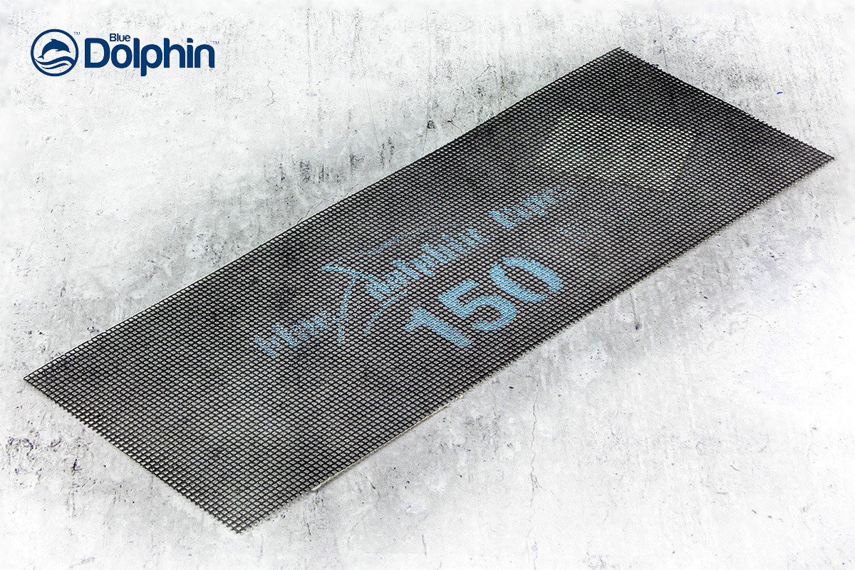 Шлифовальная сетка Blue Dolphin 280х105 мм Р150, фото 1