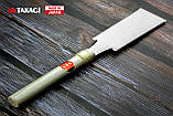 Пила ручна для дерева 180 мм TAKAGI (Японія) GISUKÉ Compact Ryoba двостороння 17/9 TPI, фото 2