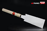 Пила ручна для дерева 180 мм TAKAGI (Японія) GISUKÉ Compact Ryoba двостороння 17/9 TPI, фото 4