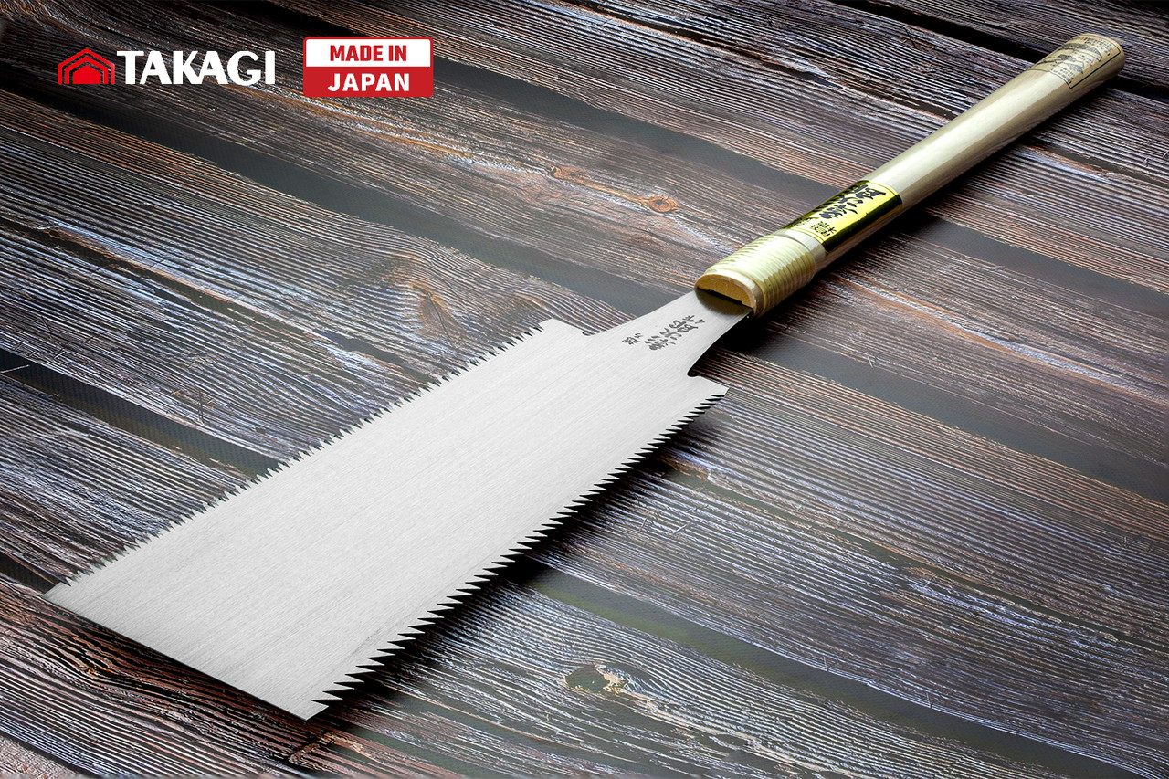 Пила ручная по дереву 210мм TAKAGI (Япония) Premium Ryoba двухсторонняя 17/8-11 TPI, фото 1