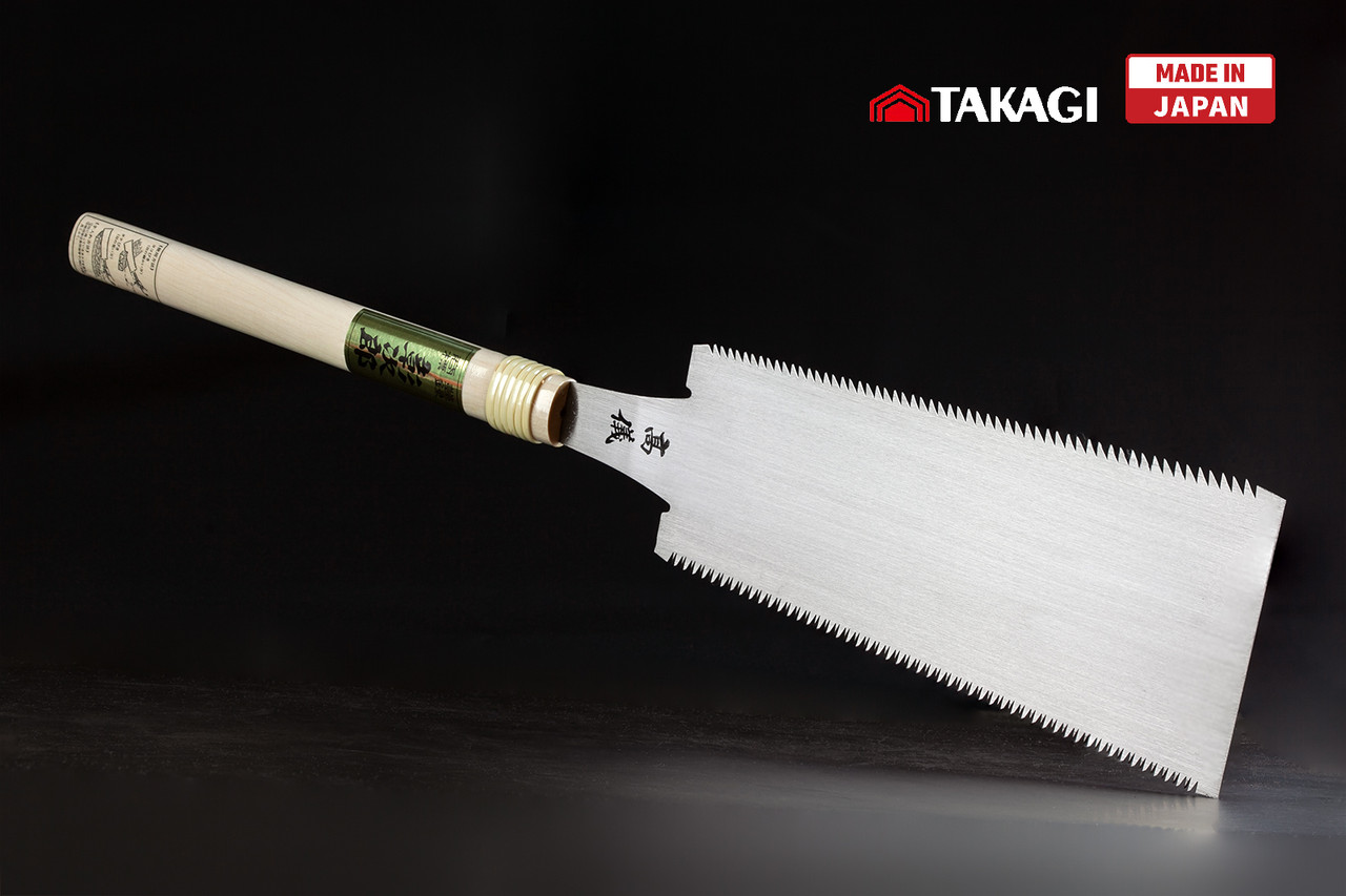 Пила ручна для дерева 270мм TAKAGI (Японія) Premium Ryoba двостороння 11/6-7 TPI, фото 1