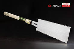 Пила ручна для дерева 270мм TAKAGI (Японія) Premium Ryoba двостороння 11/6-7 TPI