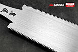 Пила ручна для дерева 270мм TAKAGI (Японія) Premium Ryoba двостороння 11/6-7 TPI, фото 4