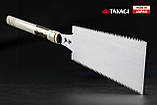 Пила ручна для дерева 300мм TAKAGI (Японія) Premium Ryoba двостороння 11/5-7 TPI, фото 6