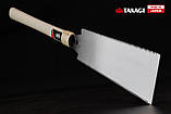 Пила ручна для дерева 240мм TAKAGI (Японія) GISUKÉ Ryoba двостороння 17/8-11 TPI, фото 4