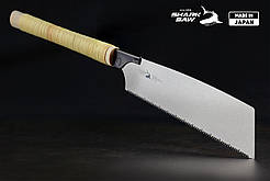 Пила ручна для дерева TAKAGI (Японія) SHARK SAW Kataba M - 12 TPI ротангова ручка 300 мм