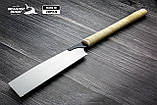 Пила ручна для дерева 265 мм TAKAGI (Японія) SHARK SAW Kataba  - 15 TPI ротангова ручка, фото 2