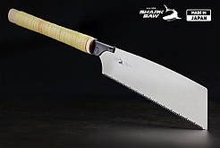 Пила ручна для дерева 265 мм TAKAGI (Японія) SHARK SAW Kataba M - 15 TPI ротангова ручка