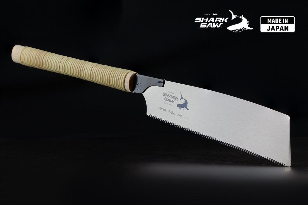 Пила ручна для дерева 300 мм TAKAGI (Японія) SHARK SAW Kataba - 12 TPI ротангова ручка, фото 1
