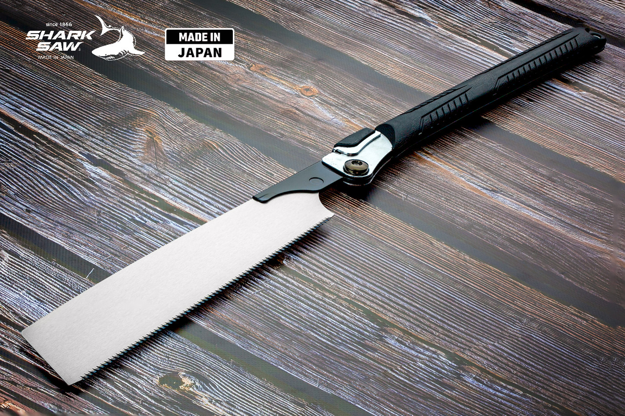 Складана ручна пила для дерева TAKAGI (Японія) SHARK SAW Kataba - 15 TPI 265 мм, фото 1